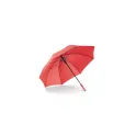 Variante Rouge - Grand parapluie canne personnalisable 25 pouces automatique avec logo - Canne