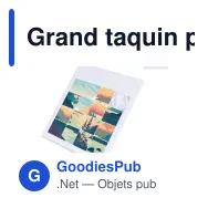 Grand taquin personnalisable en plastique recyclé avec logo - Puzzle coulissant - Miniature 1