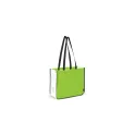 Variante Vert - Sac shopping personnalisable en non-tissé 120 g/m² avec logo - Grand format