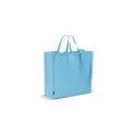 Variante Bleu clair - Grand sac shopping personnalisable en non-tissé 75 g/m² avec logo - 45 x 18 x 45 cm