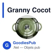 Cocotte en fonte personnalisable avec logo - Granny Cocotte - Miniature 4