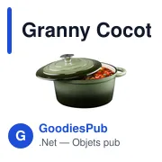Cocotte en fonte personnalisable avec logo - Granny Cocotte - Miniature 7