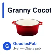 Cocotte en fonte personnalisable avec logo - Granny Cocotte - Miniature 8