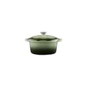 Variante vert - Cocotte en fonte personnalisable avec logo - Granny Cocotte