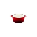 Variante rouge - Cocotte en fonte personnalisable avec logo - Granny Cocotte