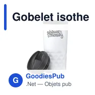 Gobelet isotherme personnalisable avec logo - Graphic Mug 300 ml - Miniature 1