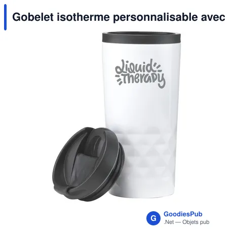 Gobelet isotherme personnalisable avec logo - Graphic Mug 300 ml