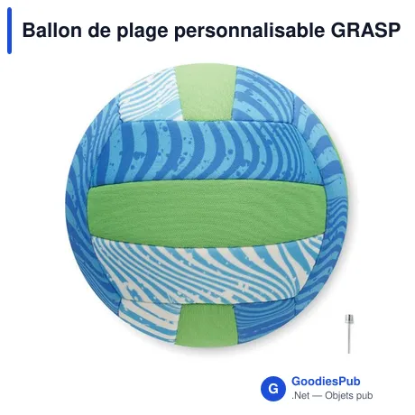 Ballon de plage personnalisable GRASP avec logo