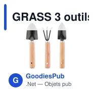 GRASS 3 outils de jardinage - Miniature 2