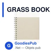 GRASS BOOK Carnet à spirales A5 - Miniature 1