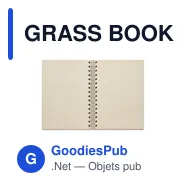 GRASS BOOK Carnet à spirales A5 - Miniature 2