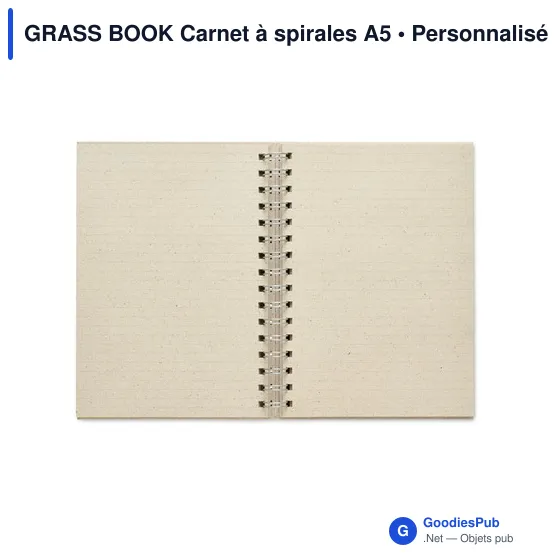 GRASS BOOK Carnet à spirales A5 - Image 2