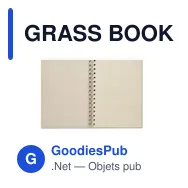 GRASS BOOK Carnet à spirales A5 - Miniature 4