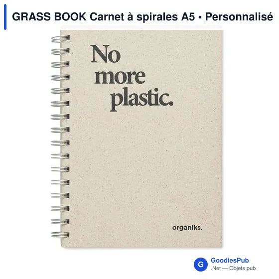 GRASS BOOK Carnet à spirales A5 - Image 6
