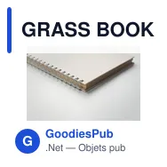 GRASS BOOK Carnet à spirales A5 - Miniature 8
