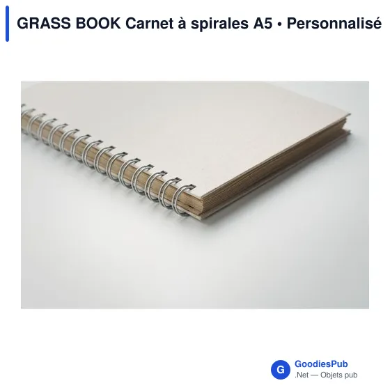 GRASS BOOK Carnet à spirales A5 - Image 8