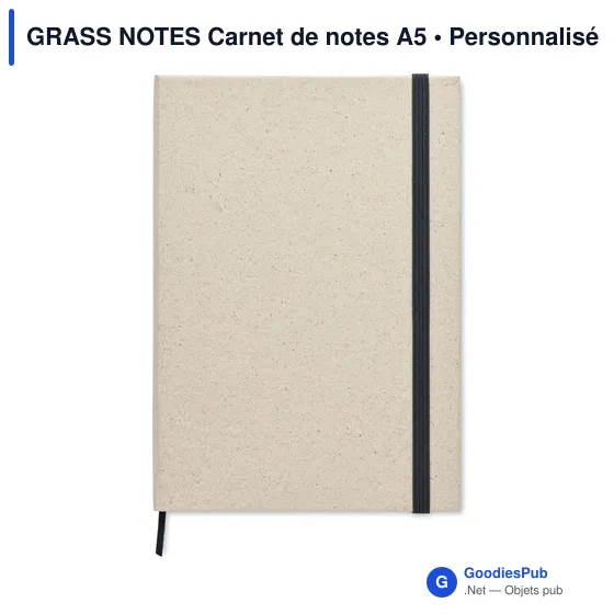 GRASS NOTES Carnet de notes A5 - Image 1