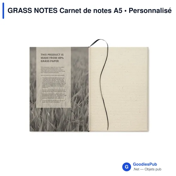 GRASS NOTES Carnet de notes A5 - Image 5