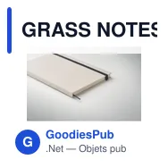 GRASS NOTES Carnet de notes A5 - Miniature 7