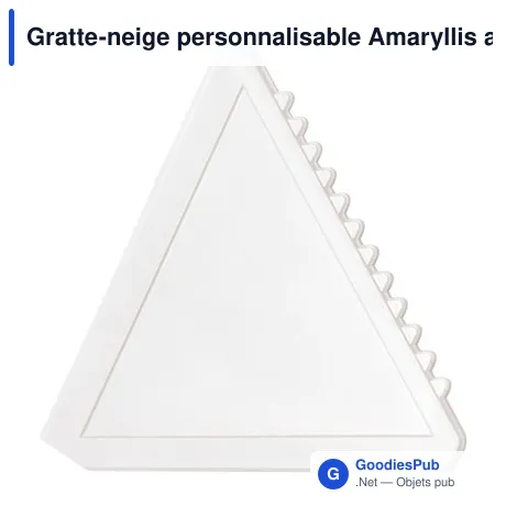 Gratte-neige personnalisable Amaryllis avec logo