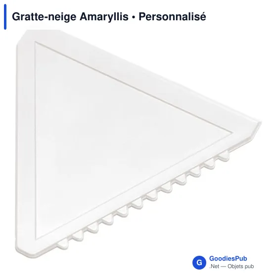 Gratte-neige personnalisable Amaryllis avec logo - Image 2
