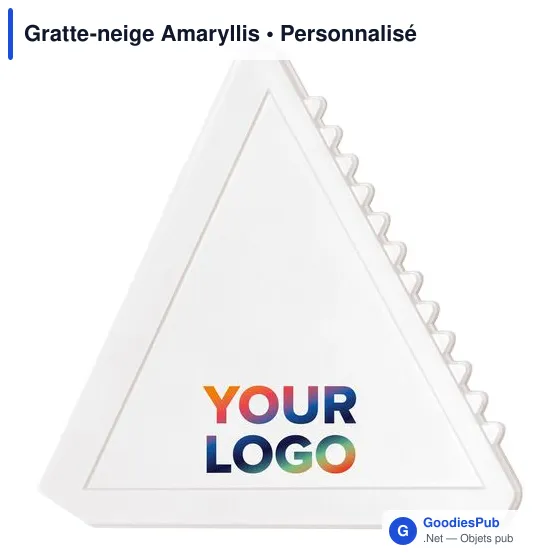 Gratte-neige personnalisable Amaryllis avec logo - Image 4