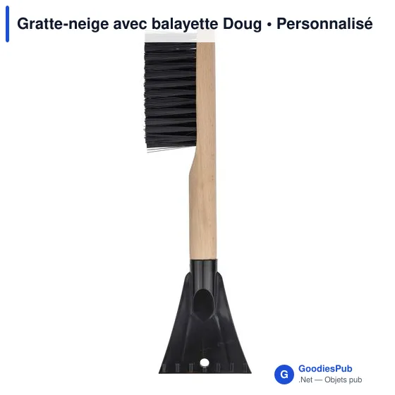 Gratte-neige avec balayette Doug - Image 1