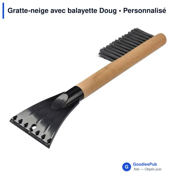 Gratte-neige avec balayette Doug - Image 3