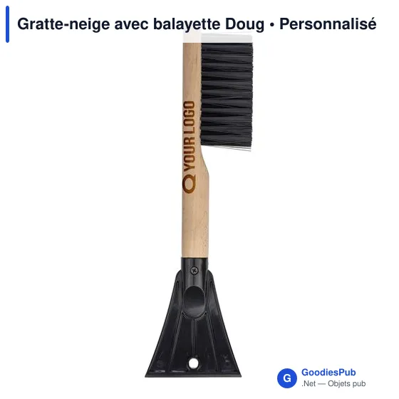 Gratte-neige avec balayette Doug - Image 4