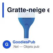 Gratte-neige en plastique Andreas - Miniature 7