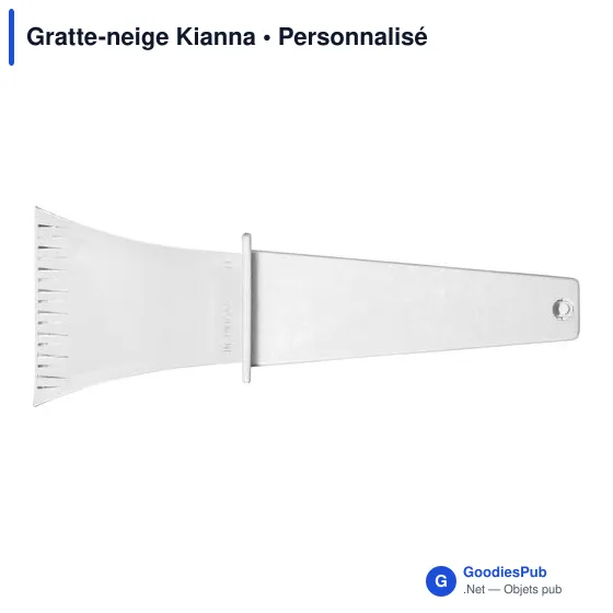 Gratte-neige personnalisable Kianna avec logo - Accessoire auto - Image 2