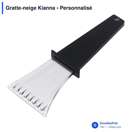 Gratte-neige personnalisable Kianna avec logo - Accessoire auto - Image 3