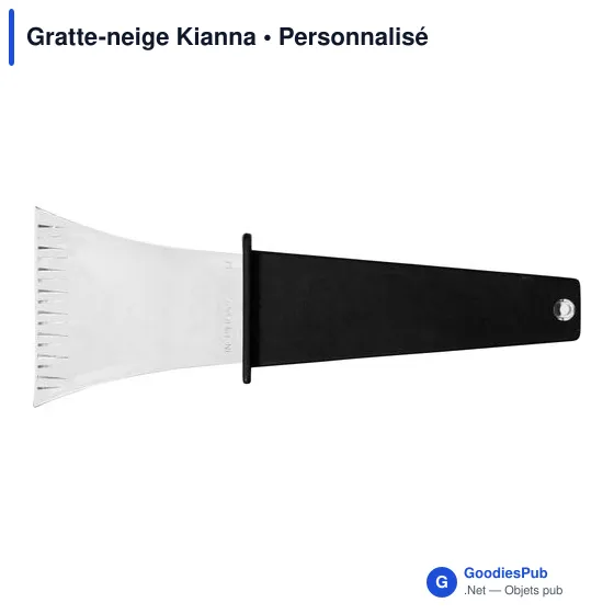Gratte-neige personnalisable Kianna avec logo - Accessoire auto - Image 4