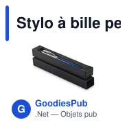 Stylo à bille personnalisable GRAZ COLOUR avec logo en boîte - Miniature 1