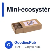 Mini-écosystème personnalisable Green Balls pour logo d'entreprise - Miniature 3