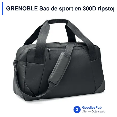 GRENOBLE Sac de sport en 300D ripstop