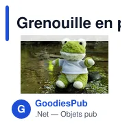 Grenouille en peluche personnalisable avec logo - Ponddie - Miniature 2