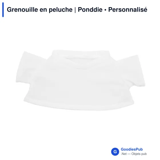 Grenouille en peluche personnalisable avec logo - Ponddie - Image 7