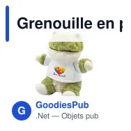 Grenouille en peluche personnalisable avec logo - Ponddie - Miniature 8