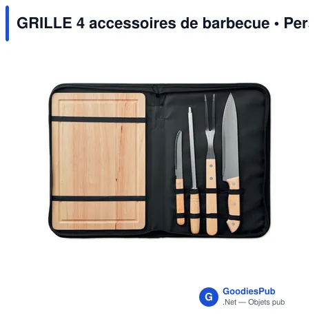 GRILLE 4 accessoires de barbecue
