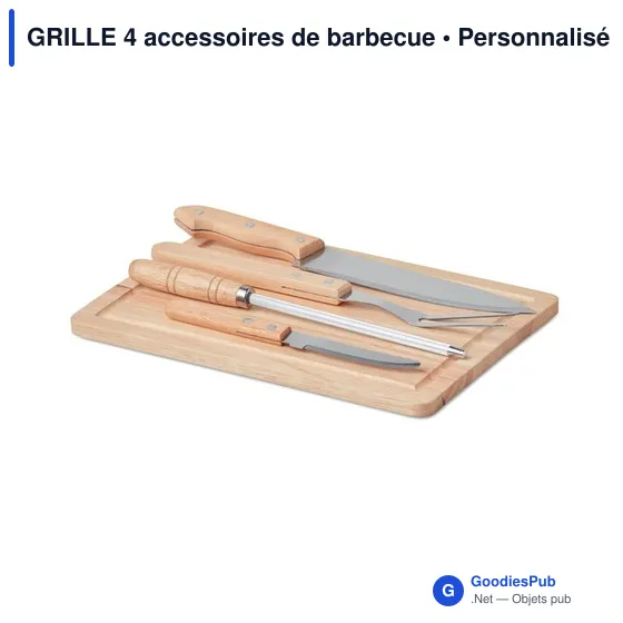 GRILLE 4 accessoires de barbecue - Image 2
