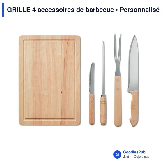 GRILLE 4 accessoires de barbecue - Image 3