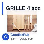 GRILLE 4 accessoires de barbecue - Miniature 5
