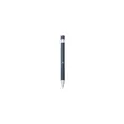 Variante bleu marine - Stylo bille personnalisable Grip It RCS en aluminium recyclé avec logo