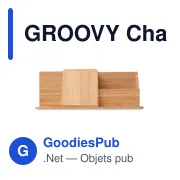 GROOVY Chargeur sans fil de bureau - Miniature 2
