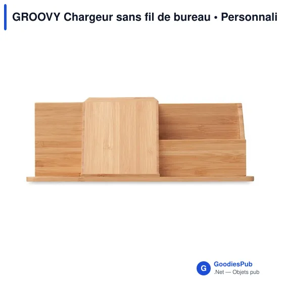 GROOVY Chargeur sans fil de bureau - Image 2