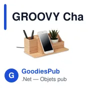 GROOVY Chargeur sans fil de bureau - Miniature 3