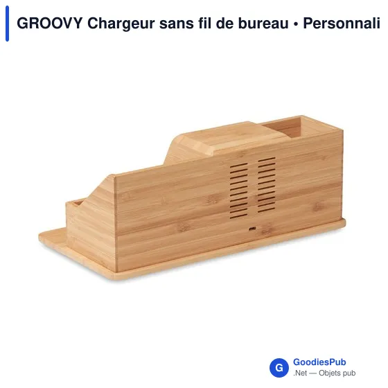 GROOVY Chargeur sans fil de bureau - Image 4