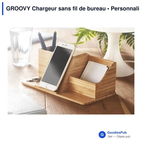 GROOVY Chargeur sans fil de bureau - Image 6