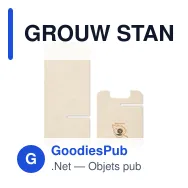 GROUW STAND Support de téléphone en pin - Miniature 5